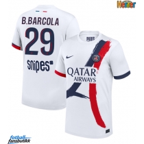 Paris Saint-Germain Bradley Barcola #29 Bortedrakt 2025-26 Kortermet